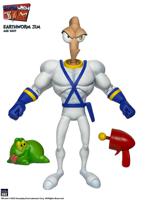 Earthworm Jim Action Figure Wave 1: Earthworm Jim & Snot 15 cm