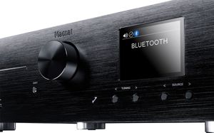 Magnat MC 400 tuner versterker met DAB+ FM internet radio Bluetooth en CD-speler -zwart