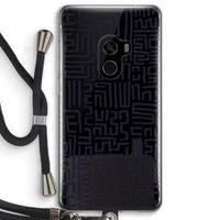 Moroccan Print: Xiaomi Mi Mix 2 Transparant Hoesje met koord