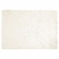 Nep Schapenvacht Tapijt Tafalla Wit 140 x 200 cm Polyester