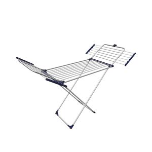 Vouwbare Waslijn Gimi 153786 Tempo Super X Legs Staal Aluminium (168 x 93 x 117 cm) (25 m)