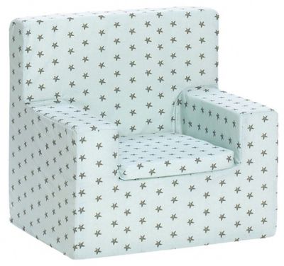 Interbaby kinderstoel Universo junior 43 cm schuim/katoen groen