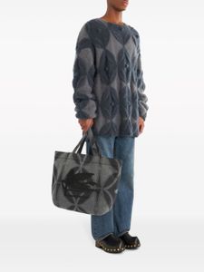 ETRO sac cabas à motif Pegaso - Gris