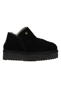 Warmbat Pantoffels Willow Plateau WLW371099 Zwart maat