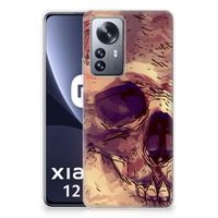 Silicone Back Case Xiaomi 12 Pro Skullhead