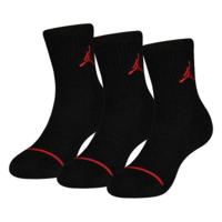 Sportsokken Jordan JUMPMAN ANKLE WJ0009 023 Zwart 3 paar Schoenmaat 35-37,5