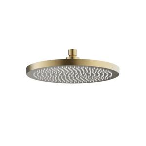 Hotbath Hoofddouche Ace Rond 23 cm Geborsteld Messing PVD