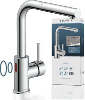 Schutte VITAL Sensor keukenkraan met uittrekbare uitloop | Chroom - 99700