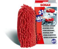 Sonax 04281000 spons Rechthoekig Microvezel Rood 1 stuk(s) - thumbnail