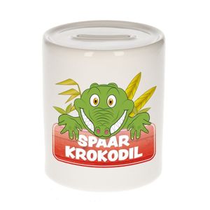 Spaarpot van de spaar krokodil Kroky 9 cm