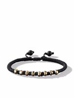 David Yurman bracelet Fortune Woven en or 18ct (5,5 mm) - Noir