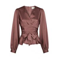 Neo noir - Roze | Dames | Blouse | Roze | 44 | regular | Kamst mode
