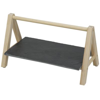 Cosy & Trendy Etag?re - 1-laags - 29x19x14 cm - leisteen - rechthoekig - serveren