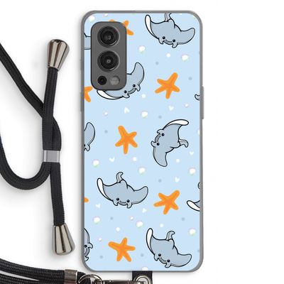 Manta: OnePlus Nord 2 5G Transparant Hoesje met koord