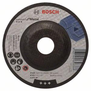 Bosch Accessories Bosch Power Tools 2608603181 Afbraamschijf gebogen 115 mm 1 stuk(s) Staal