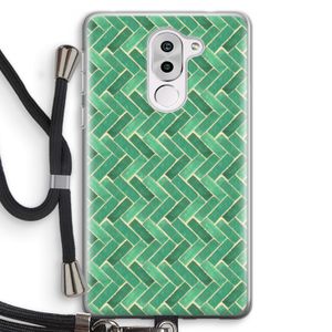 Moroccan tiles 2: Honor 6X Transparant Hoesje met koord