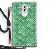 Moroccan tiles 2: Honor 6X Transparant Hoesje met koord
