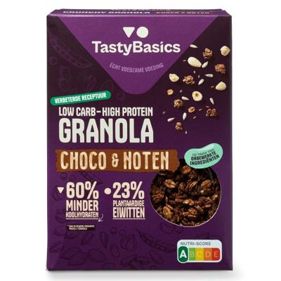 TastyBasics Granola Choco en Noten (350 gr)