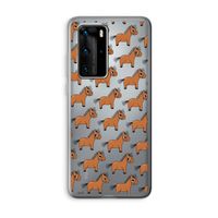 Pony: Huawei P40 Pro Transparant Hoesje