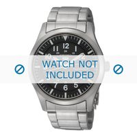 Horlogeband Seiko 7S36-03J0 / SNZG13K1 / 300Z1JM-L Staal 22mm