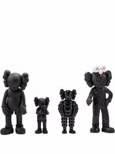 KAWS lot de deux figurines Companion Family - Noir