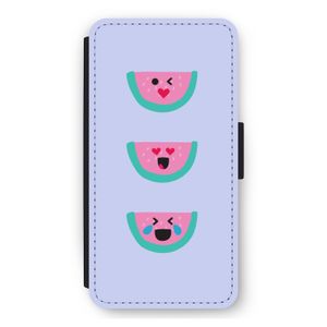 Smiley watermeloen: iPhone 11 Pro Max Flip Hoesje
