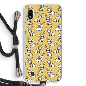 Haas: Samsung Galaxy A10 Transparant Hoesje met koord