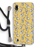 Haas: Samsung Galaxy A10 Transparant Hoesje met koord