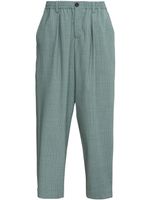 Marni pantalon à carreaux - Vert