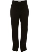 JW Anderson pantalon slim à détail d'anneau - Noir - thumbnail