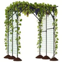 Rankhek voor Klimplanten Steun voor klimplanten Boogpoort Tuinboog 200 x 150 x 197 cm