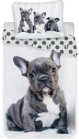 Sweet Home Dekbedovertrek Bulldog - 140 x 200 cm - Multi Sweet Home Dekbedovertrek Bulldog - 140 x 200 cm - Multi