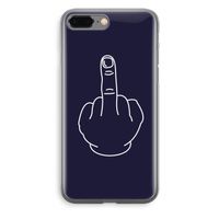 F**k U: iPhone 8 Plus Transparant Hoesje