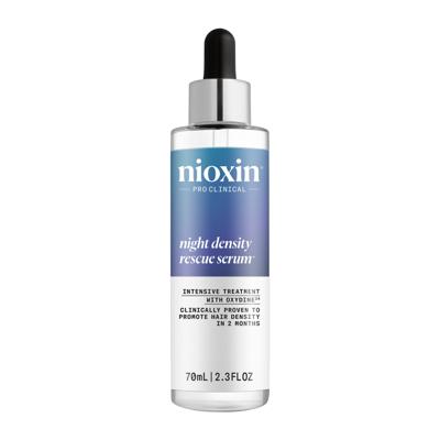 Nioxin Night Density Rescue Serum 70ml | Voor Beschadigd Haar