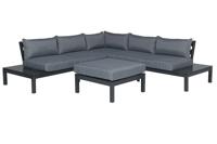 Loungeset Garden Impressions Annabella mystic grey - Showmodel Amersfoort- - Aluminium- Garden Impressions