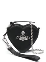 Vivienne Westwood mini sac à design de cœur - Noir