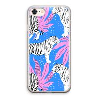 Tijger: iPhone 8 Transparant Hoesje