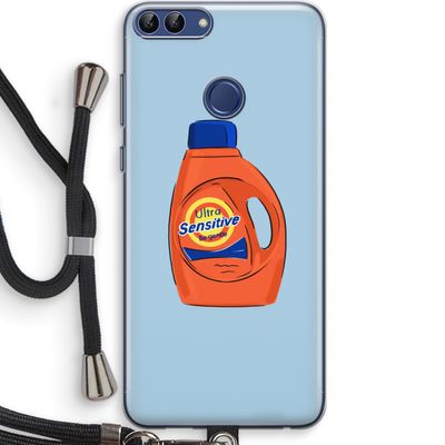 Ultra Sensitive: Huawei P Smart (2018) Transparant Hoesje met koord
