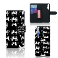 Honor 20 Telefoonhoesje met Pasjes Koetjes - thumbnail