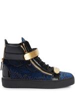 Giuseppe Zanotti baskets montantes Coby - Bleu