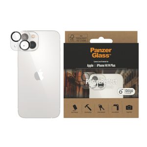 PanzerGlass Camera Protector 399 Cameraprotector (glas) Apple iPhone 14, iPhone 14 Plus 1 stuk(s) Krasvast