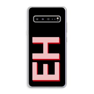 Monogram: Samsung Galaxy S10 5G Transparant Hoesje