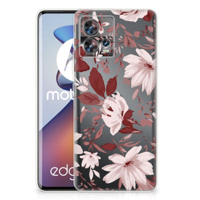 Smartphone hoesje Motorola Edge 30 Fusion Watercolor Flowers
