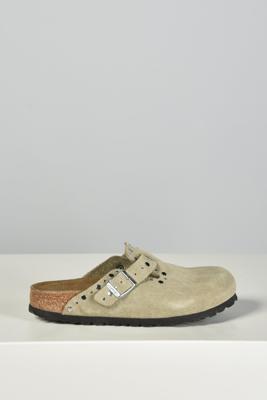Birkenstock loafers Boston Rivets Suede 1030418 taupe
