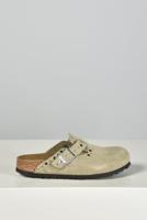 Birkenstock loafers Boston Rivets Suede 1030418 taupe