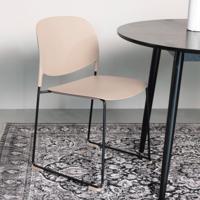 ZILT Eetkamerstoel 'Simon' kleur Beige