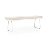 By-Boo Eetkamerbank 'Skola' 140cm, kleur Beige
