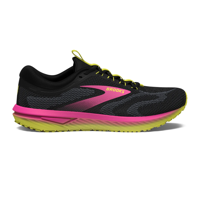 Brooks Revel 7 hardloopschoenen black/pink/lemon tonic dames 40