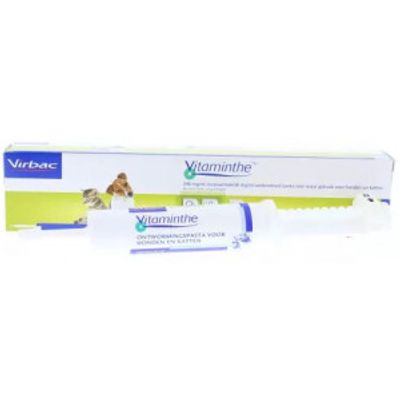 Virbac Vitaminthe Ontwormingspasta hond en kat 2 x 25 ml