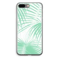 Palmbladeren: iPhone 8 Plus Transparant Hoesje Palmbladeren: iPhone 8 Plus Transparant Hoesje